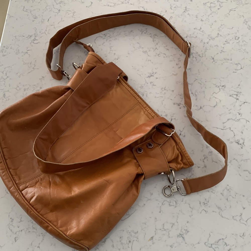 Rudsak tan leather purse. Handbag or shoulder bag.